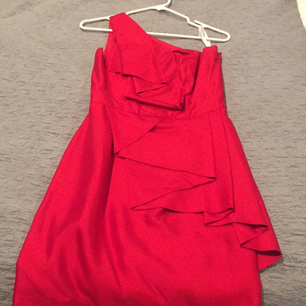 Red Shoshanna cocktail dress
